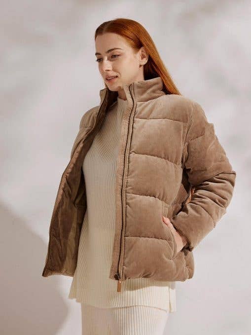 Oxford Goose-Down Puffer Jacket for wholesale by NAP
