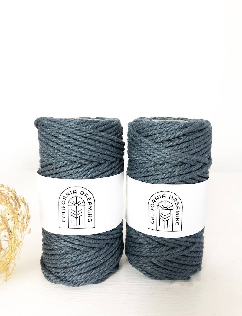 California Dreaming Macrame – Engroshandel Garn – 4 mm genanvendt bomuldssnor | snoet | 50 m8