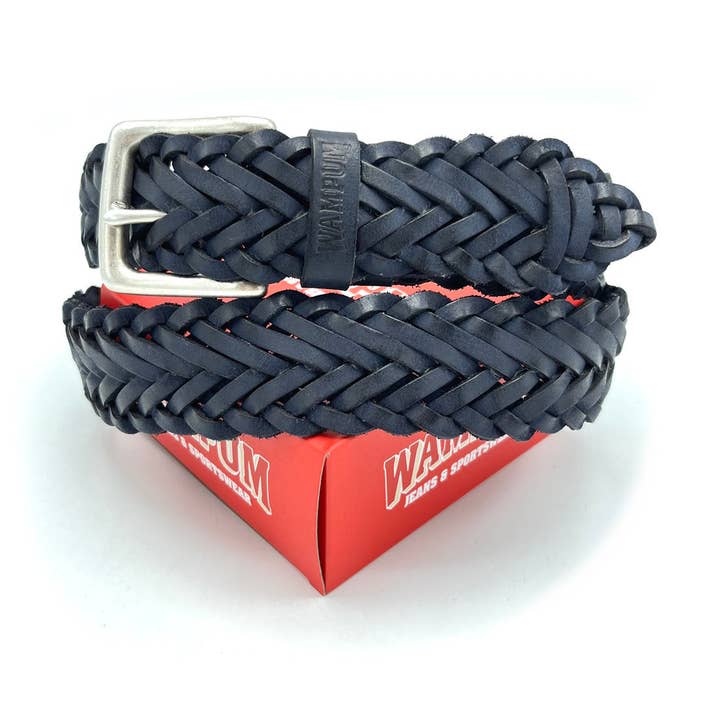 Suie Valentini srl - Wholesale Belt – Women's - Genuine leather belt, Brand Wampum, art. DK474/350