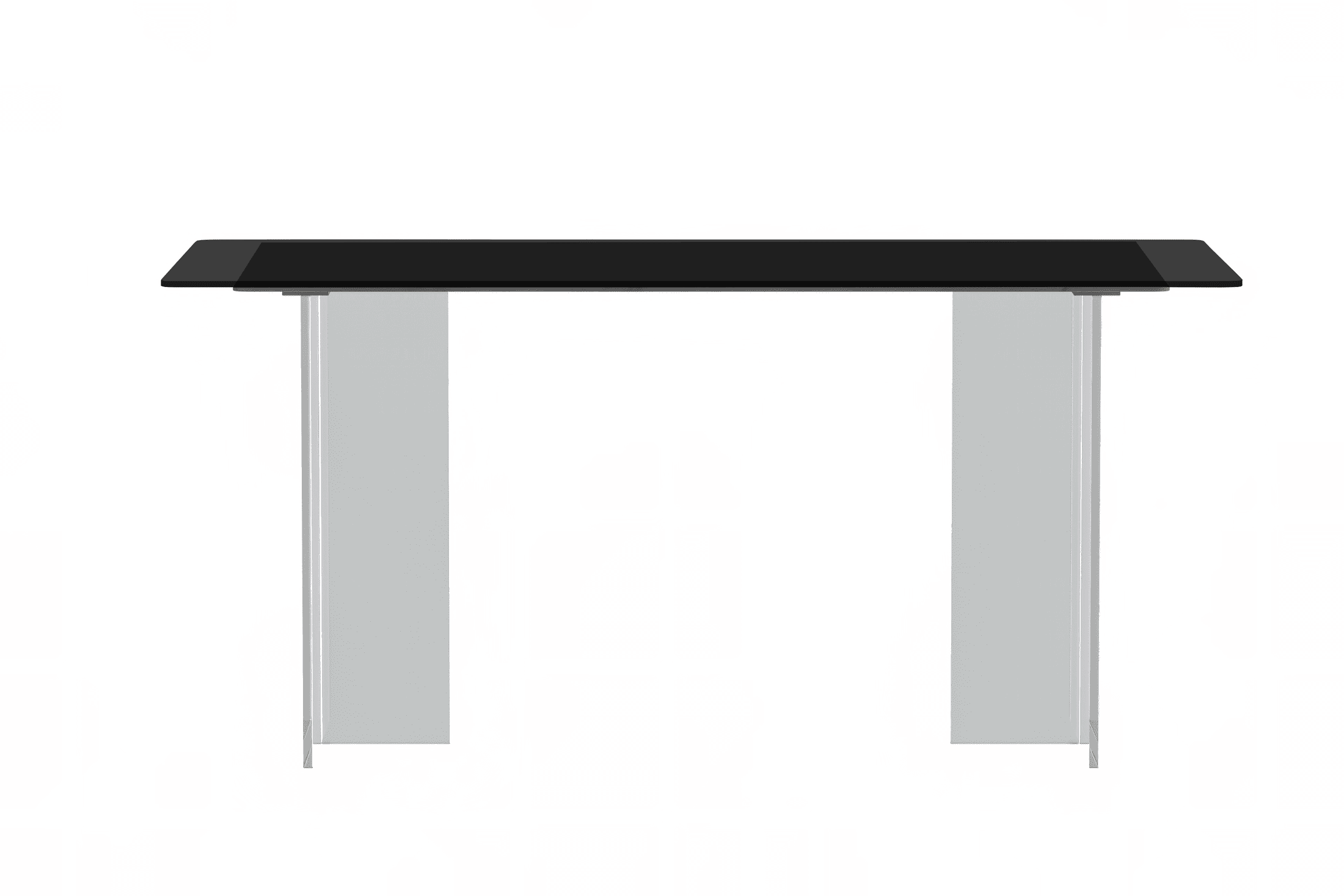 LeisureMod - Wholesale Side Table - Kova Rectangular Dining Table with Stone or Glass Top2