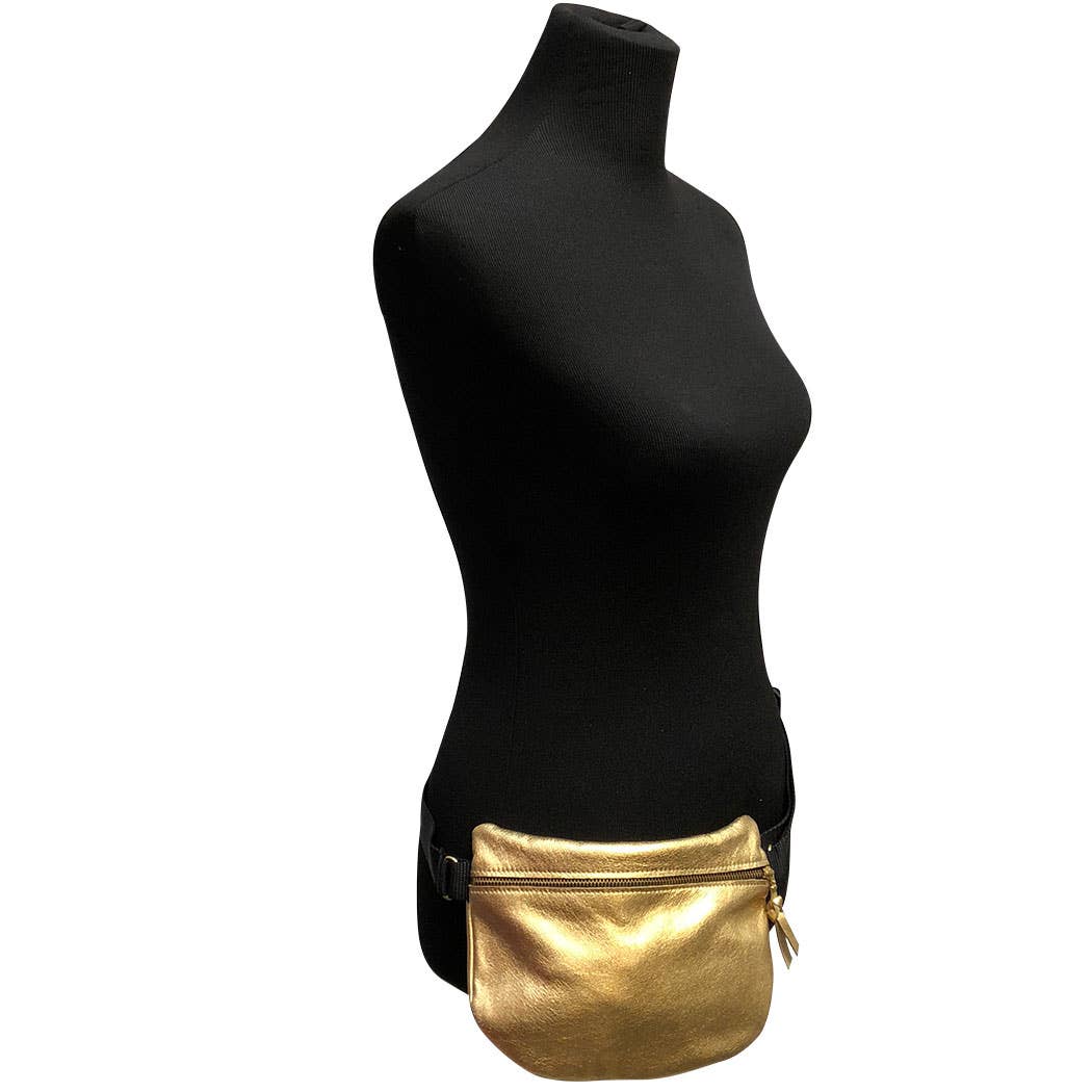 Zina Kao Exclusives - Wholesale Belt Bag - Women's - The Metallic Ruston Hipbag/Crossbody/Sling3