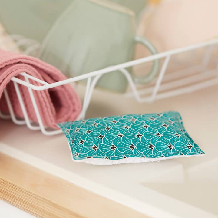 honeyco - Wholesale Dishcloth - Reusable kitchen sponge - eco friendly - pink dots