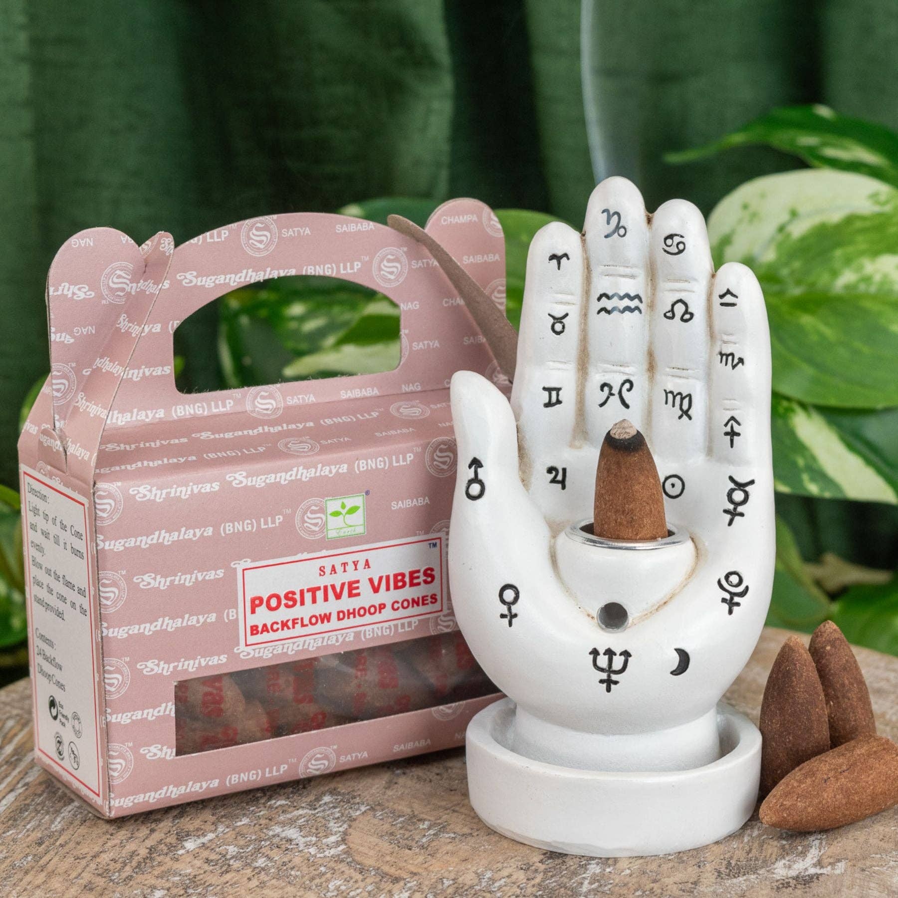 Down To Earth - Wholesale Incense - Satya Backflow Incense Cones11