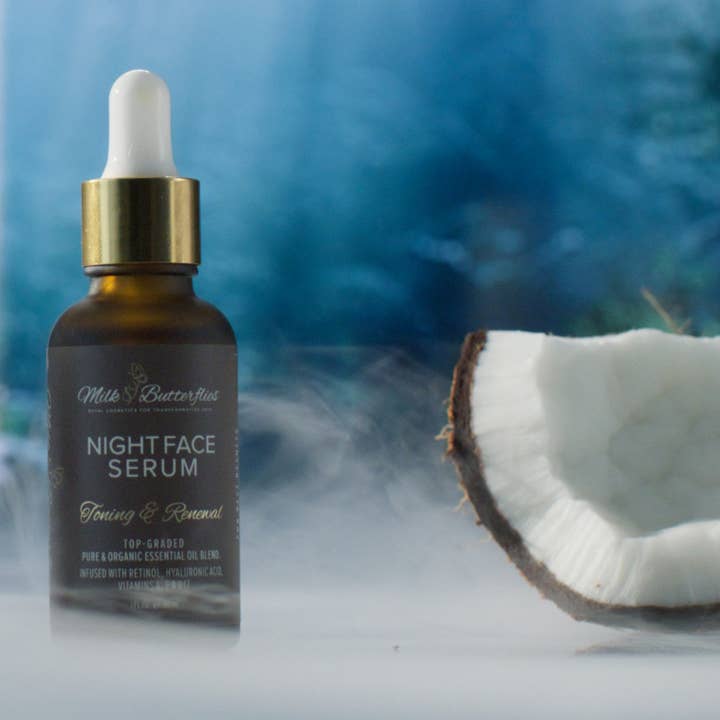 Night Face Serum for wholesale by Milk and Butterflies