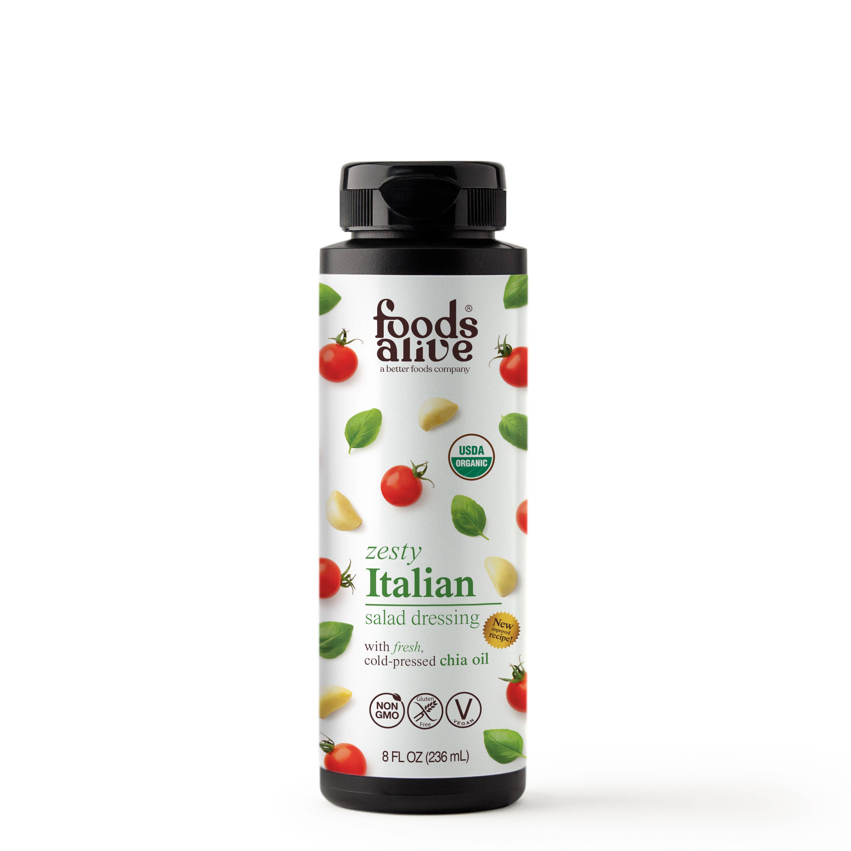Foods Alive - Wholesale Salad Dressing - Zesty Italian Salad Dressing - Organic3