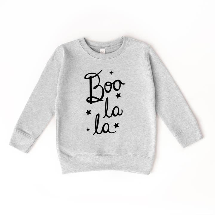 Benny & Ray Apparel - Wholesale Sweatshirt - Kids - Boo La La Boo Crew Hey Boo Halloween Kids Sweatshirt1