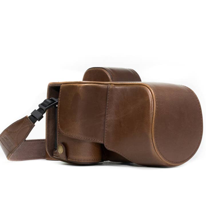 MegaGear Sony Alpha A7S II, A7R II, A7 II (28-70mm) Altijd Klaar Leren Cameratas en Draagriem, met Toegang tot de Accu voor wholesale door Londo