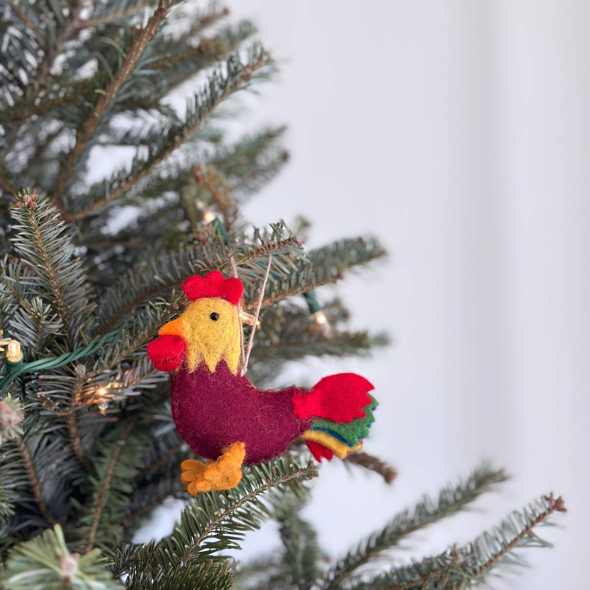 Ganapati - Wholesale Ornament Set - Felt Farm Animal Ornament - Set of 711