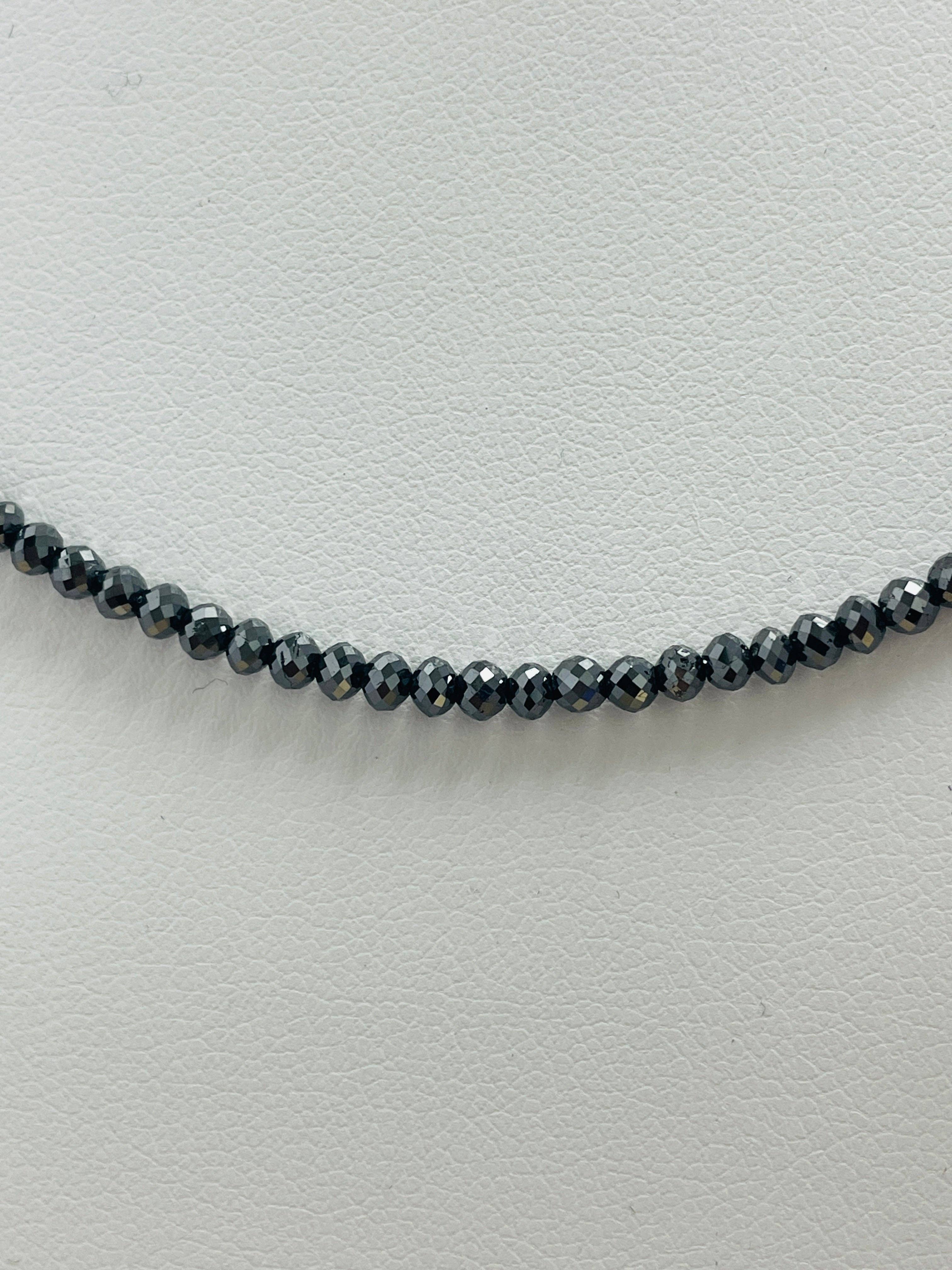 Avellinno – wholesale Beaded/pearl necklace – Elegant Black Diamond Beads best Jewelry for any Occasions5