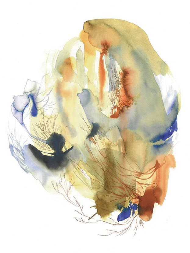 Aquarelle L'évolution pour la vente par Araceli García Illustration