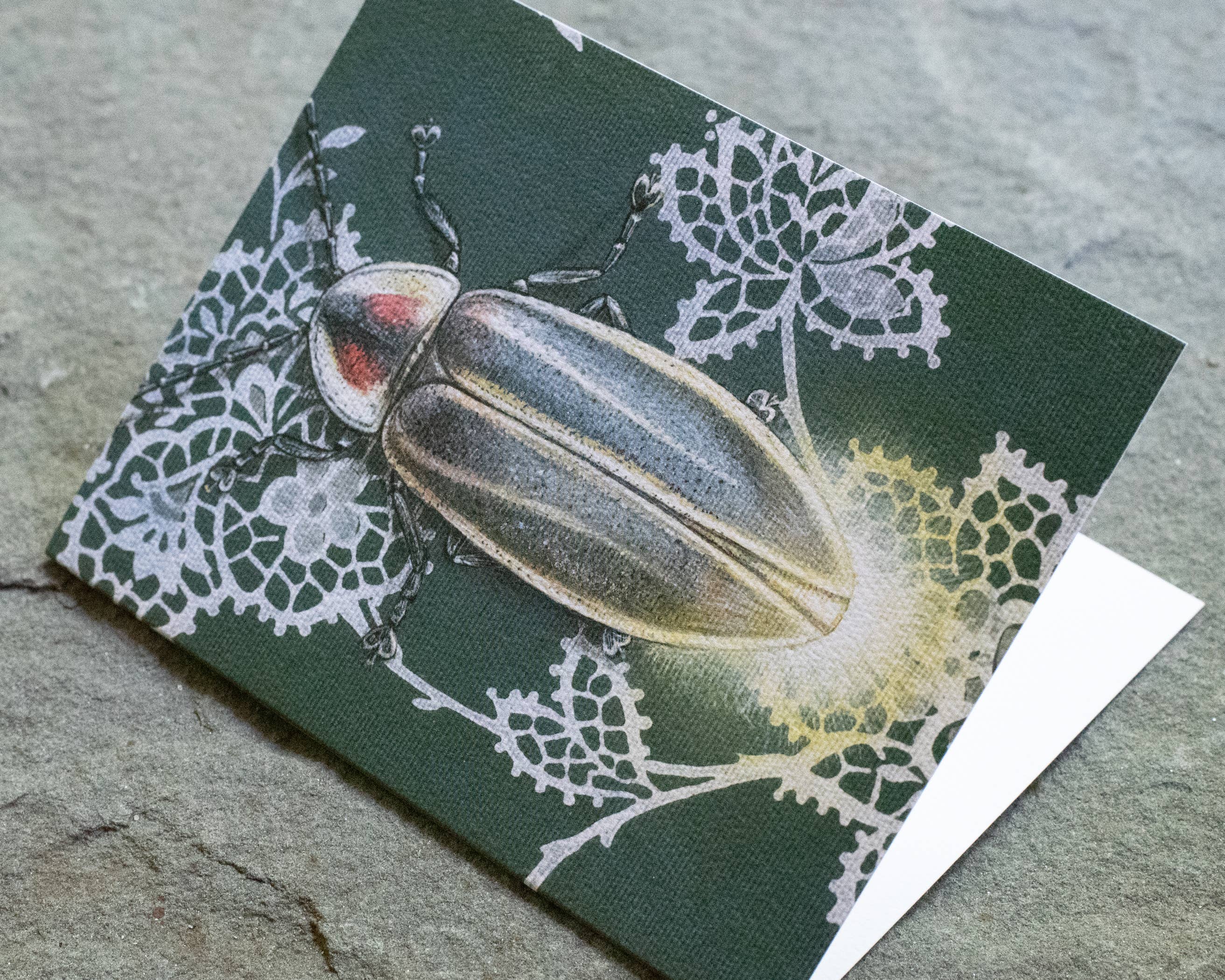 Emily Uchytil - Wholesale Stationery/Notecard Set - Firefly - Lightning Bug - Note Card4