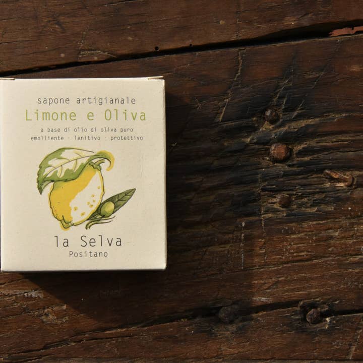La Selva Positano Cosmetici Naturali - Wholesale Bar Soap - LEMON AND OLIVE SOLID SOAP3