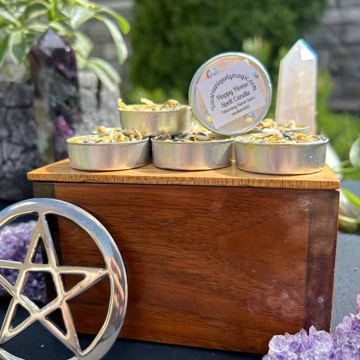 You Are Uniquely Magic - Wholesale Tea Light Candles - Prosperity And Wealth Tealight Spell Candles8