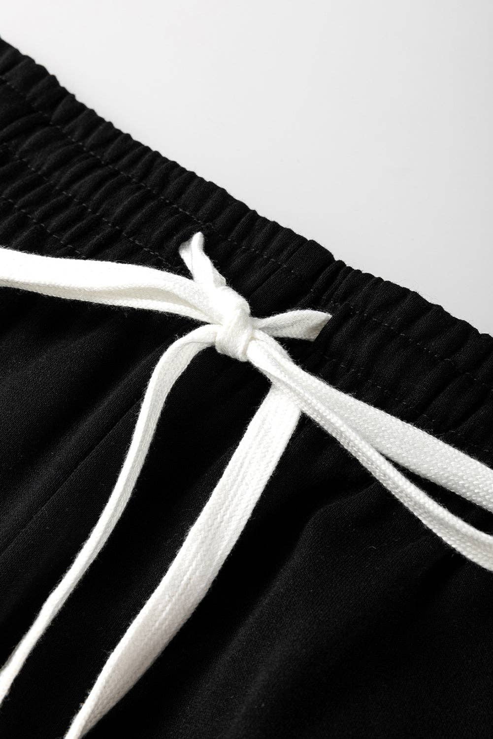 Lovesoft – wholesale Lounge set – Women's – Stripe Drop Shoulder Pullover and Jogger Pants Set11