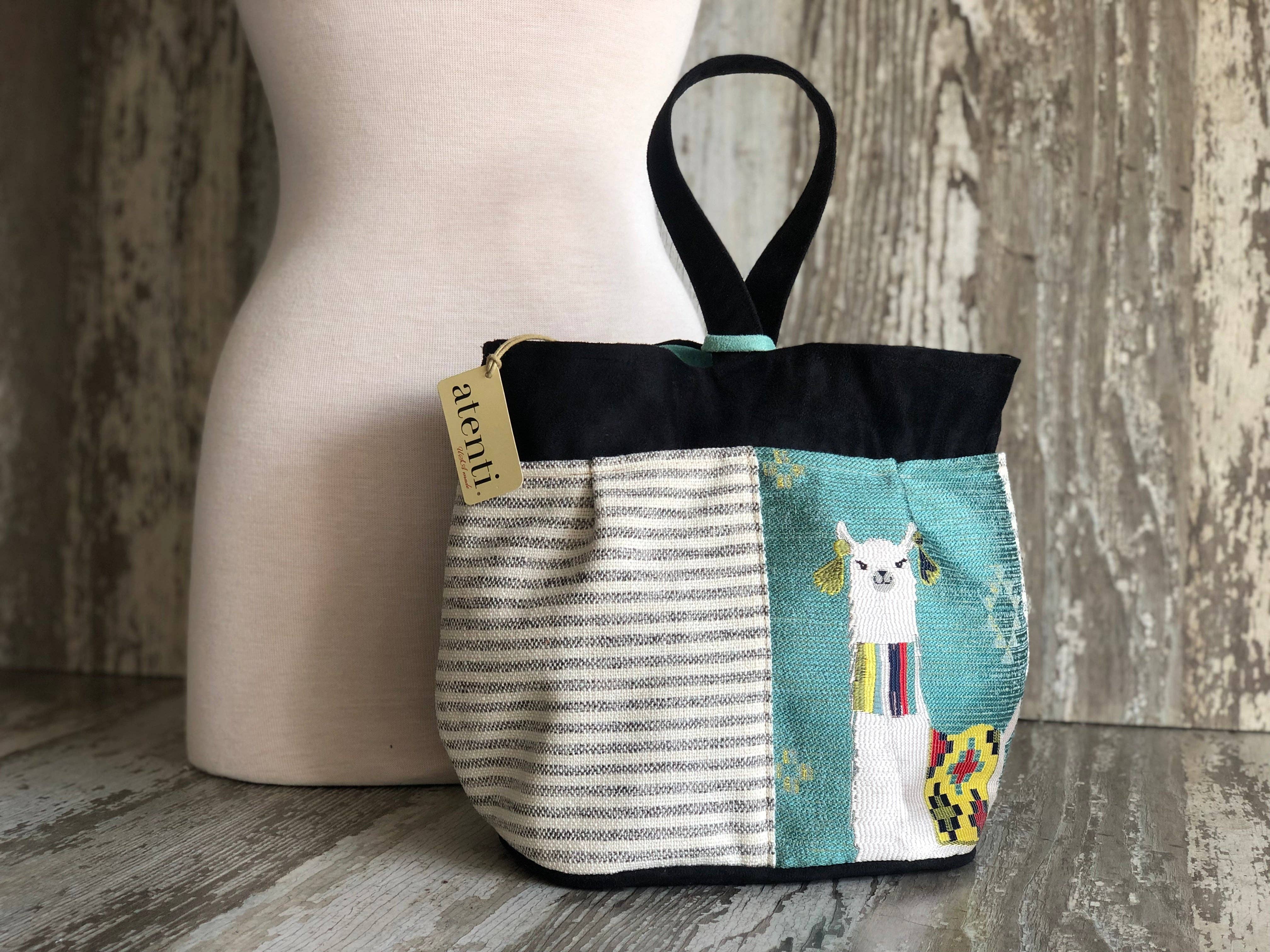 Mamallama Tall Caddy Knitting/Crochet Organizer, Project Bag for wholesale on Faire2