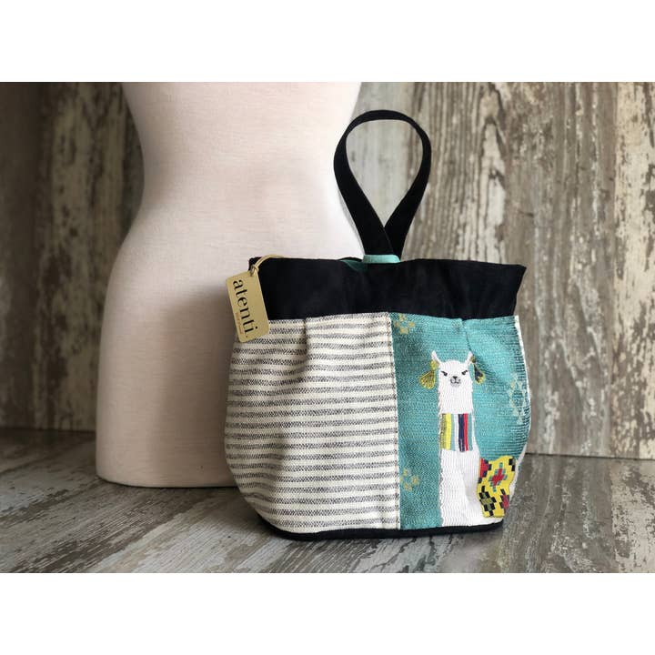 Mamallama Tall Caddy Knitting/Crochet Organizer, Project Bag for wholesale on Faire2