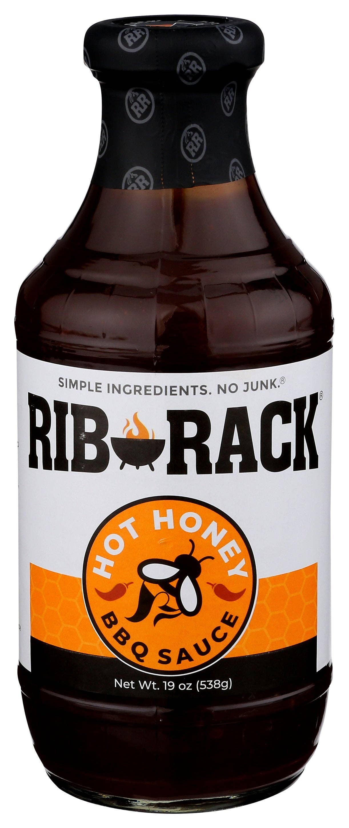 Everyday Supply Co - Wholesale BBQ Sauce - RIB RACK SAUCE RIBS HOT HONEY BBQ - Case of 60