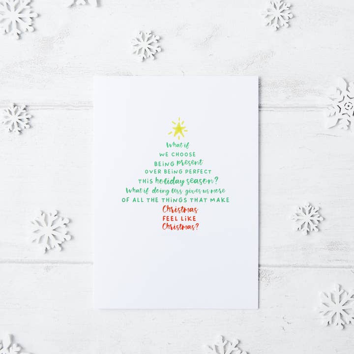 Christmas What If Card for wholesale by Card & Story