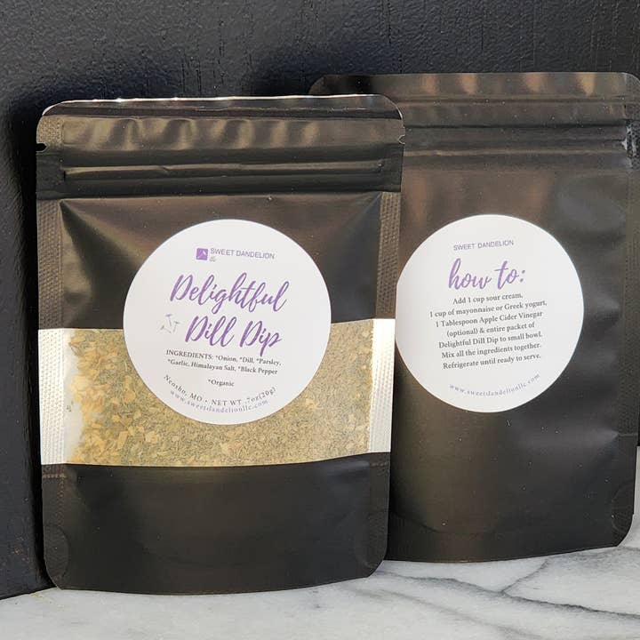 Delightful Dill Dip for wholesale by Sweet Dandelion, llc