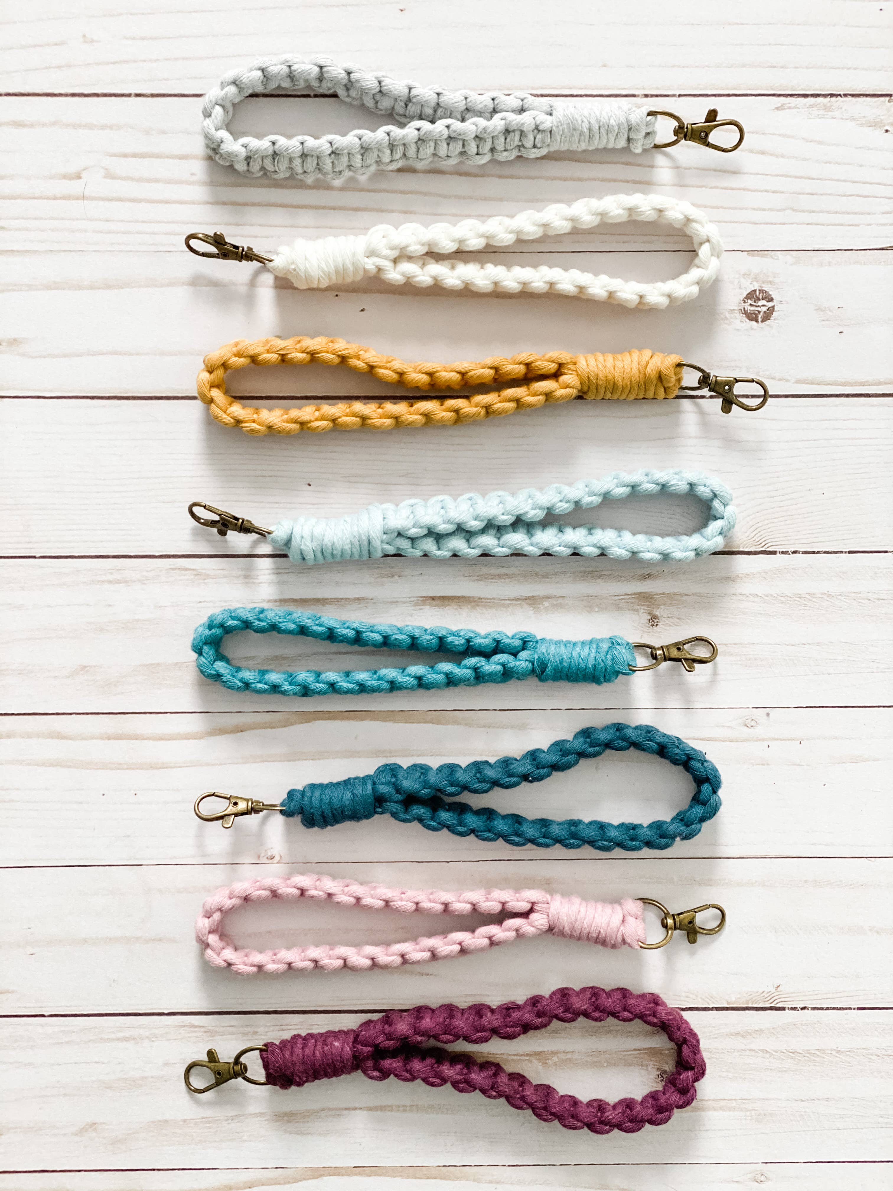 Ashley's Macrame - Wholesale Keychain - Women's - Macrame Wristlet Keychains3