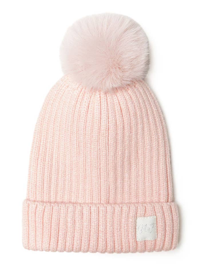 Unisex Rib Beanie With Pom Pom (0-24m) for wholesale by Minoti sp. z o.o.