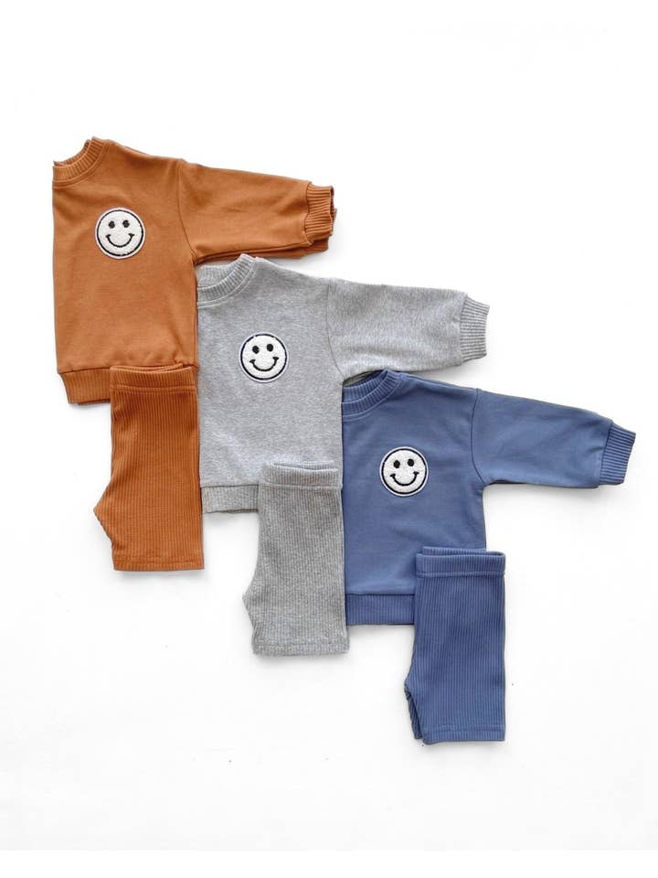 Lucky Panda Kids - Wholesale Top & Short Set - Kids - Baby & Kids Biker Shorts Set | Blue5