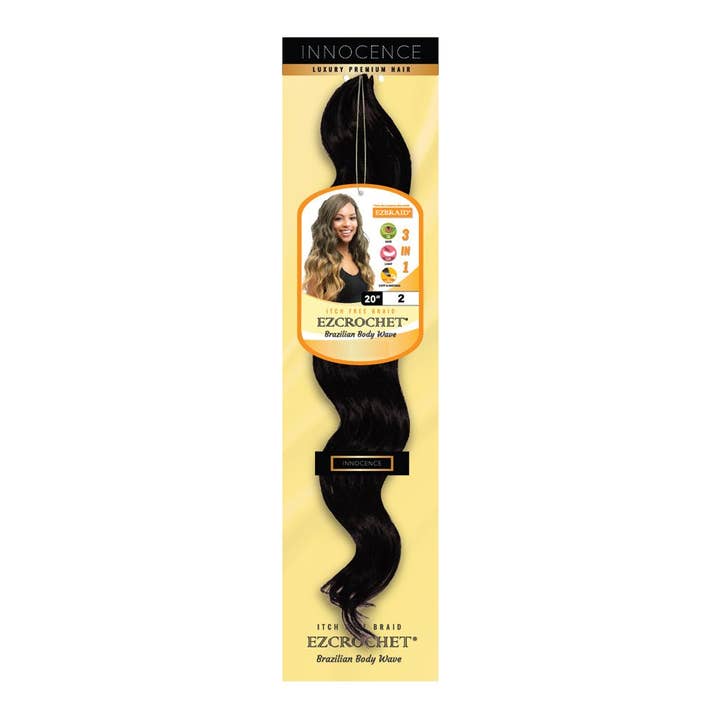 EZBRAID UK - Wholesale Hair Extensions - EZCROCHET Brazilian Body Wave 20"4