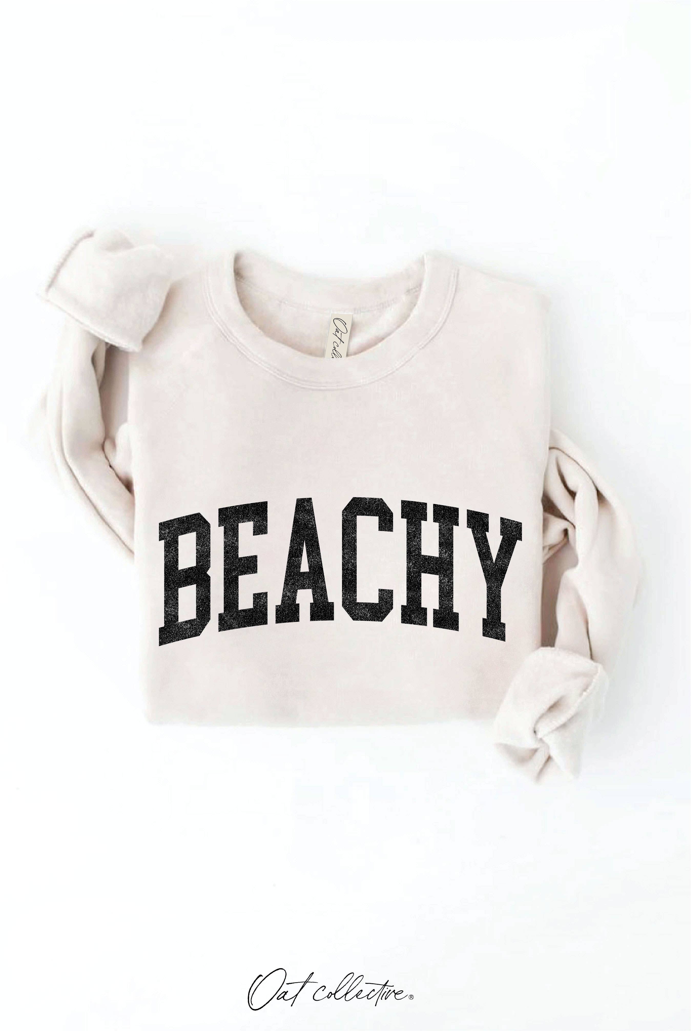 OAT COLLECTIVE - Wholesale Graphic Sweatshirt - Women's - BEACHY Graphic Sweatshirt0