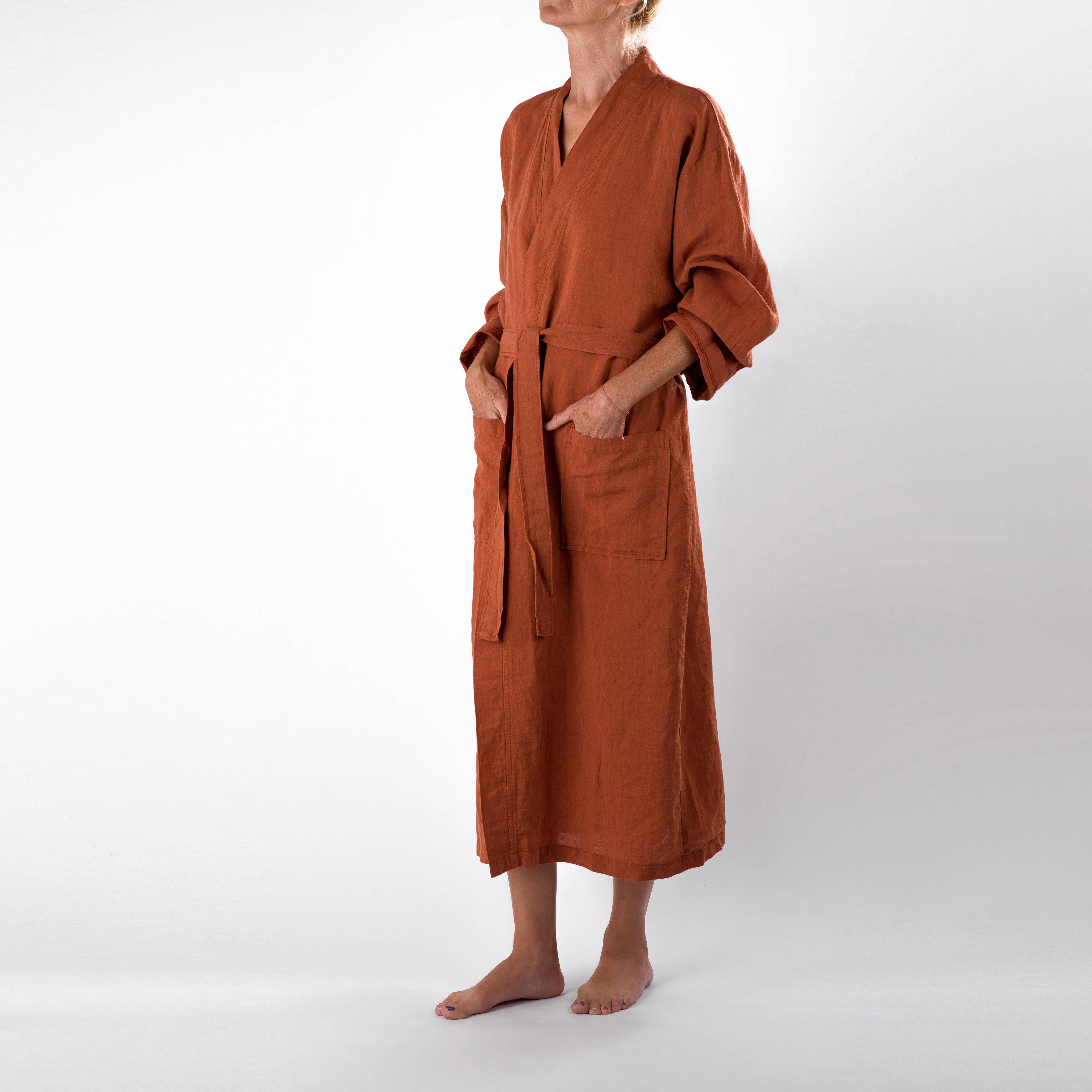 loom.ist - Wholesale Robe - Unisex - Linen Robe18