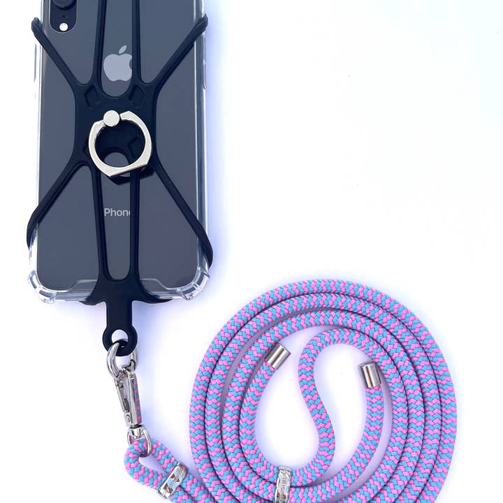 Silicon Holder Phone Strap - Bubblegum for wholesale by PHONELACE