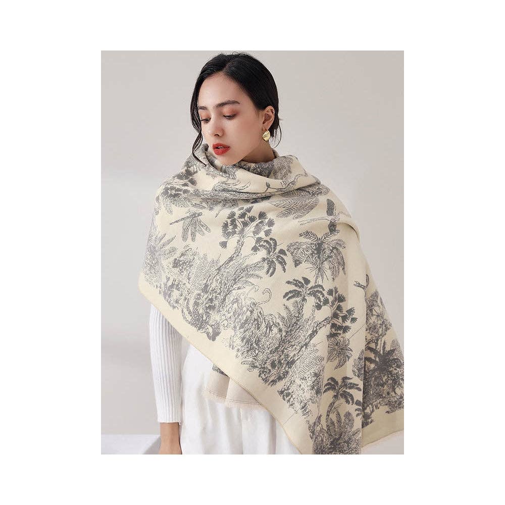 ShieldChic - Wholesale Scarf - Women's - Casual 5 Colors Imitated Cashmere Scarf7