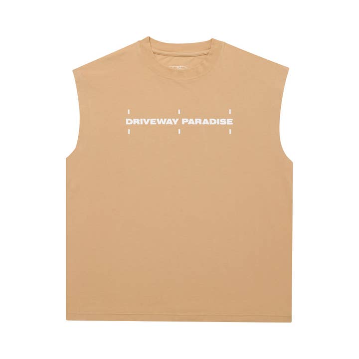 BIG LEAGUE CUT OFF - MINTY BOI™ - HELLBRAUN für den Großhandel von DRIVEWAY PARADISE