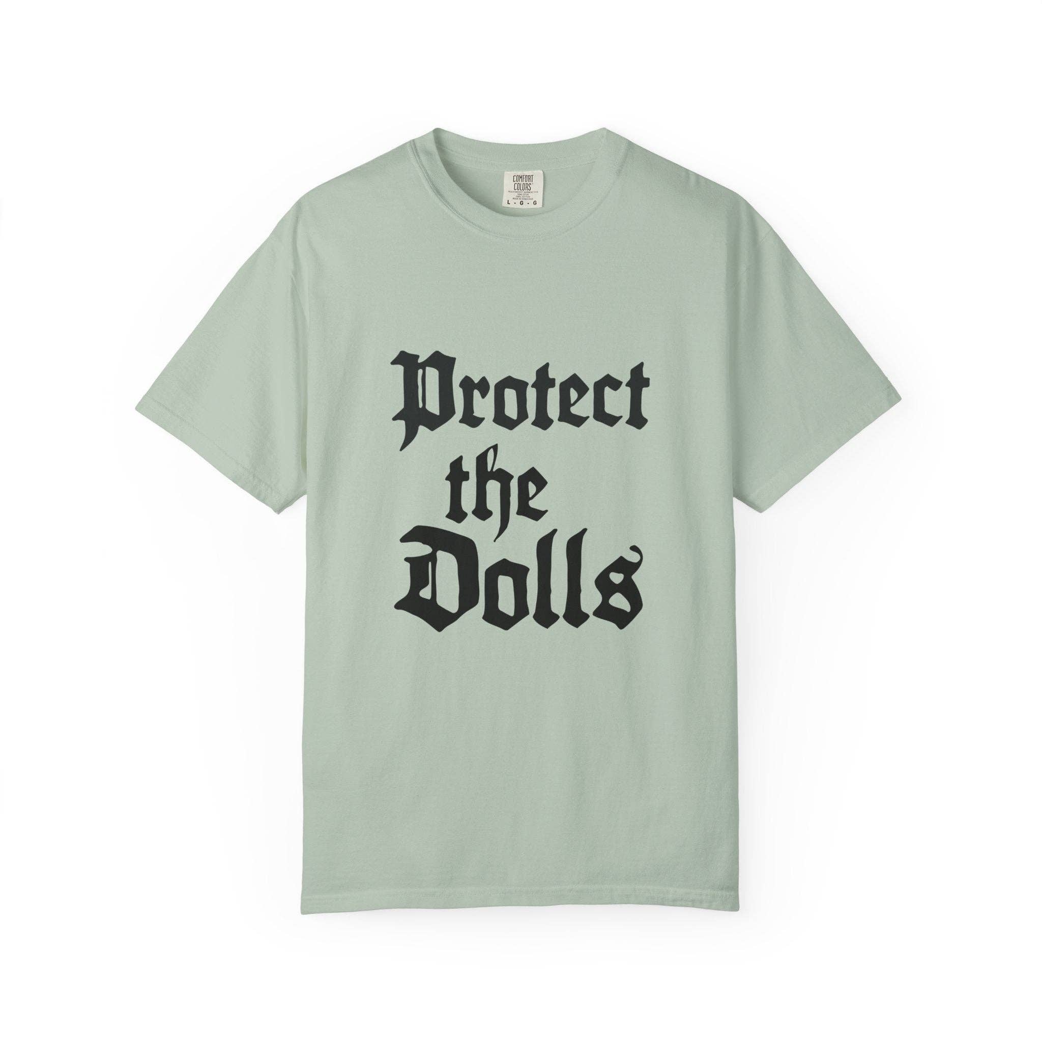 Kennidi Co. - Wholesale Screen Printed T-Shirt - Women's - Protect The Dolls Old Style Comfort Colors T-shirt2