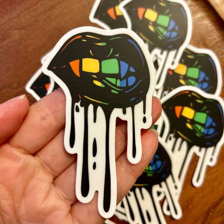 Axle Rose Co - Wholesale Sticker - Bite Me Pride sticker1