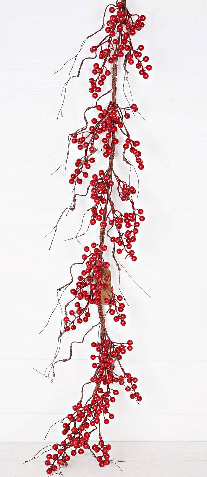 Impressive Enterprises, Inc. - Wholesale Bunting/Garland - 30811- 4ft Garland-Red Ash Berries with wispy twigs2