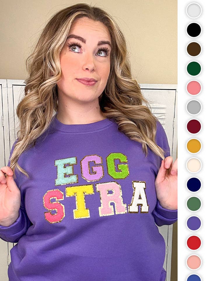 Chandail à capuchon Ideal Chenille Eggstra pour adulte pour la vente par Sugar Stitch