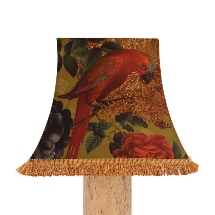 PAGODA LAMPSHADE WITH RIO FRINGE for wholesale by Voglio Bene