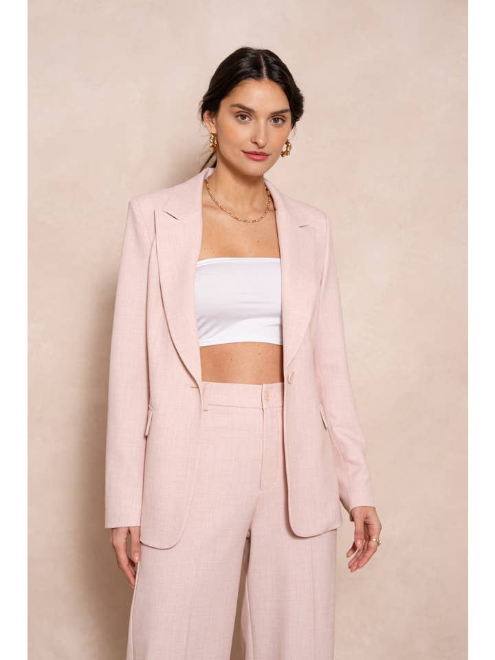 Attentif Paris – wholesale Kostymjacka – Dam – Heather figursydd kavaj för dam6