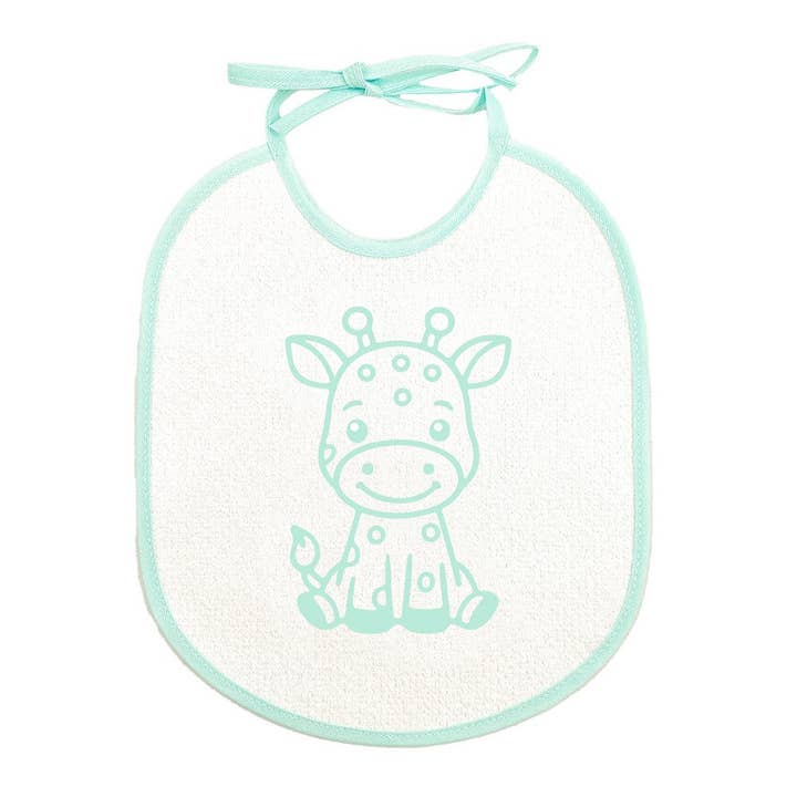 Almatex srl - Wholesale Bib - Baby - TOBIA waterproof sponge bib cm.20x24 with ties24