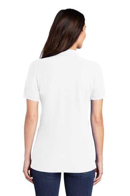 Print The Dream - Wholesale Polo - Women's - Port & Company Women's Core Blend Pique Polo2