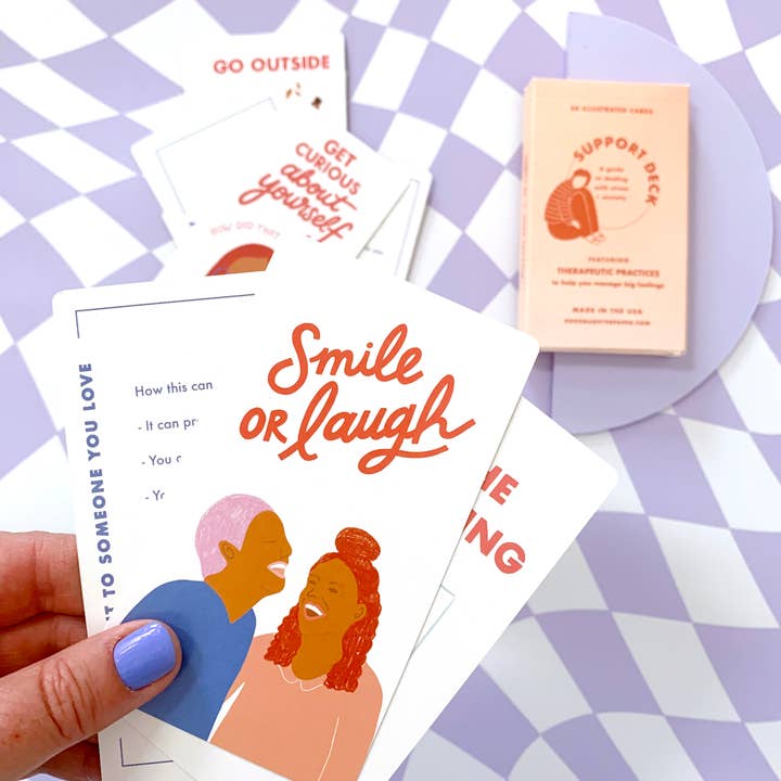 Odd Daughter Paper Co. - Wholesale Tarot Cards - Support Deck - Mental Health Card Deck3