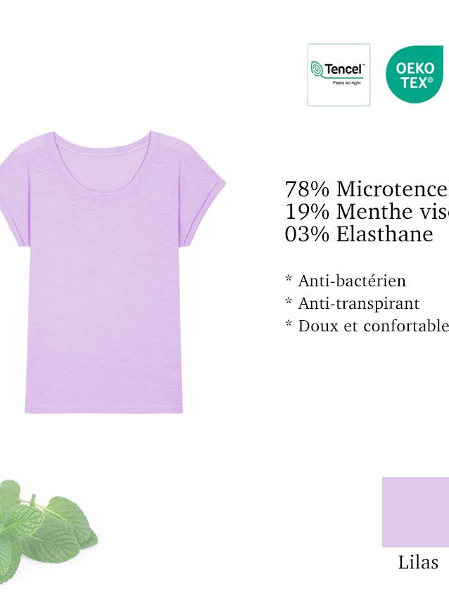 T-shirt MINT per la vendita all'ingrosso da parte di Phalaenopsis Paris