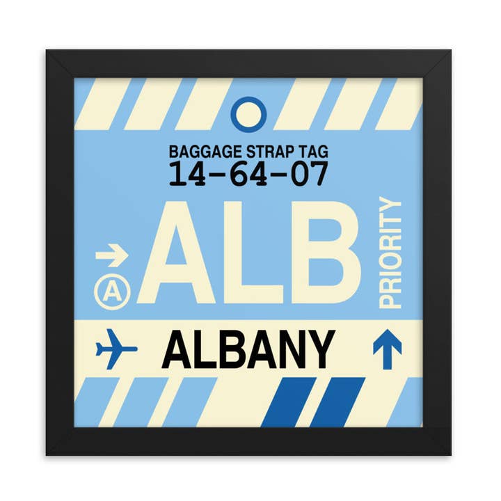 ALB Albany New York Framed Print for wholesale by YHM Designs