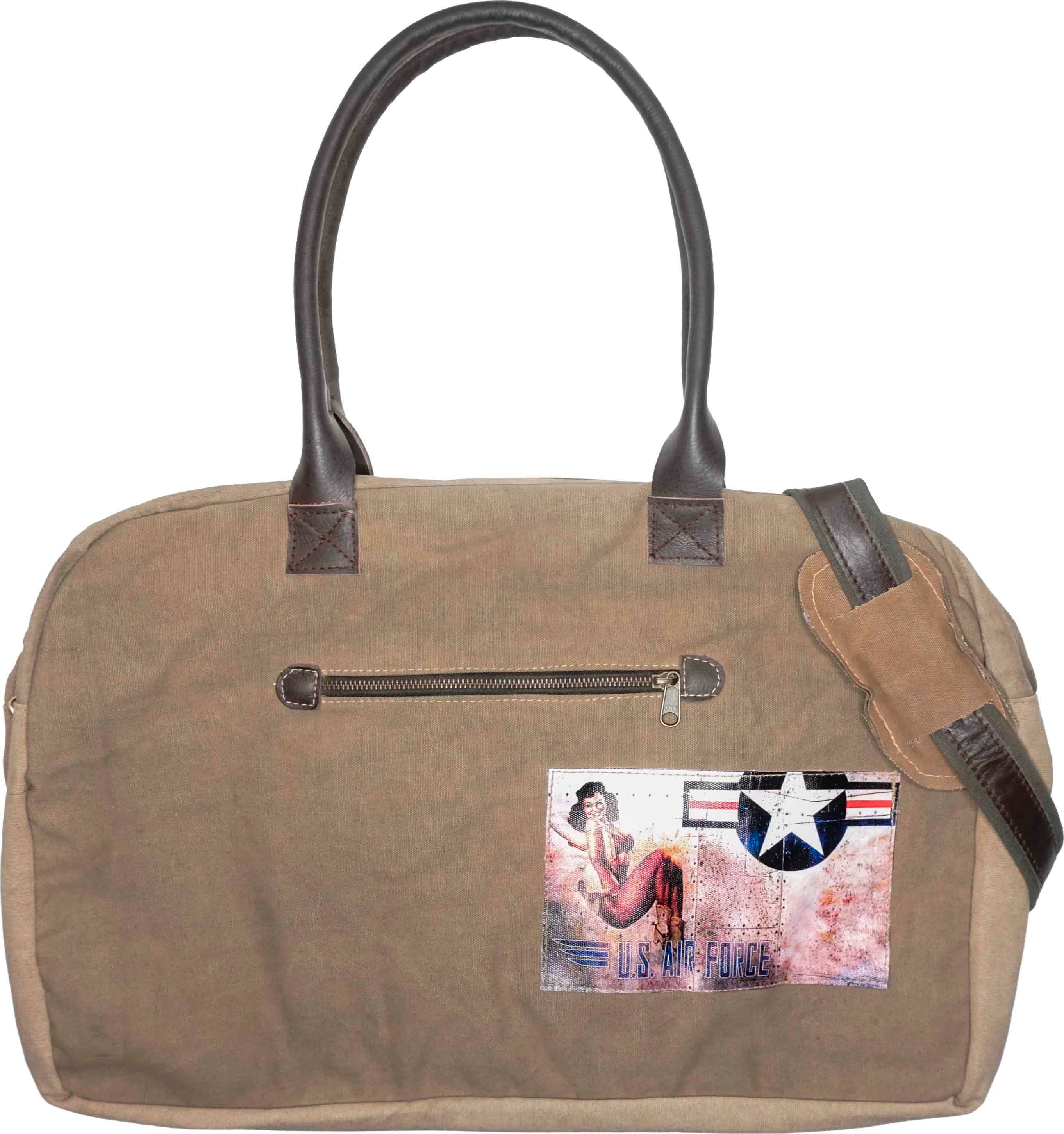 Vintage Addiction - Wholesale Weekender Bag - Women's - US Air Force Military Tent Duffle Bag0