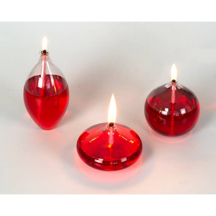 Bergs International - Wholesale Novelty Candle - Eden Lamp Set Transparent