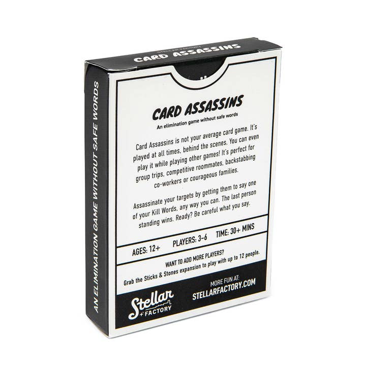 Stellar Factory - Wholesale Card Game - Card Assassins: A Party Game3