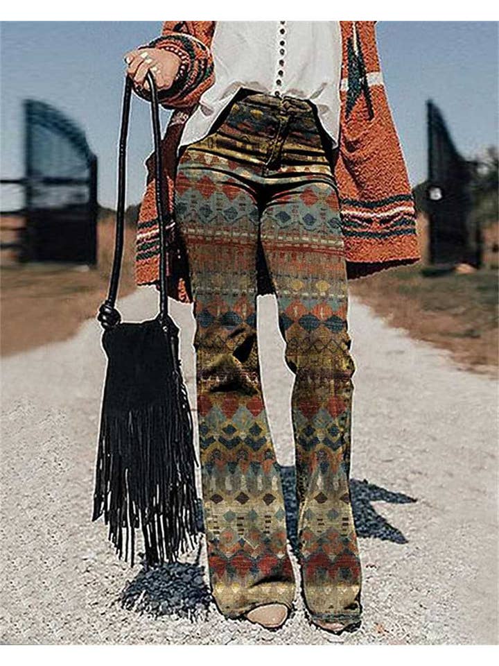 Tourtiwi - Wholesale Pants - Women's - Women's Wide Leg Pants Casual Trousers Flared Pants2