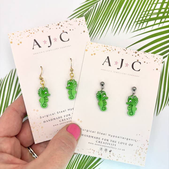 Green Ombre Seahorse for wholesale by Annica’s Jewellery Co