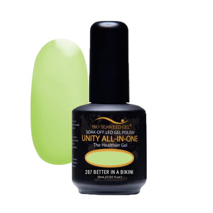 Unity - Smalto gel all-in-one, 287 Better in a Bikini per la vendita all'ingrosso da parte di Bio Seaweed Gel