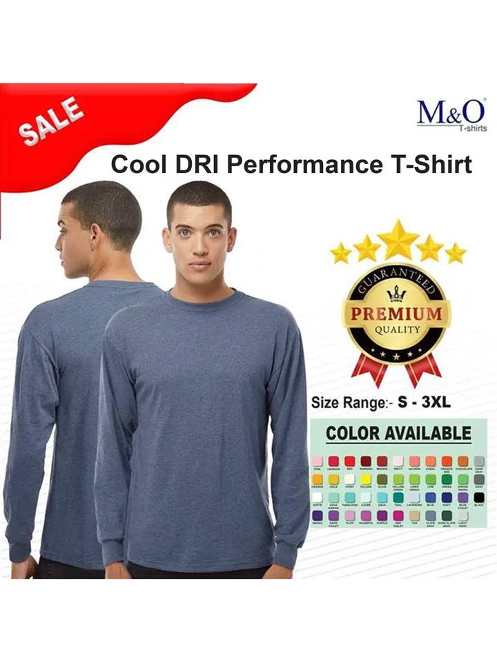 Radyan - Wholesale Activewear Set - Men's - Cool DRI® Performance T-Shirt
